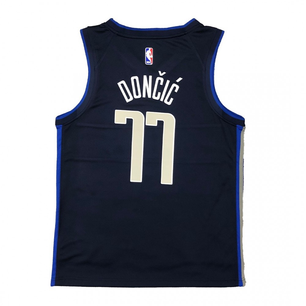 Men's Dallas Mavericks Luka Doncic #77 Navy Swingman Jersey-Pro Kit Vault | Brand New 26/27 Sports Jerseys
